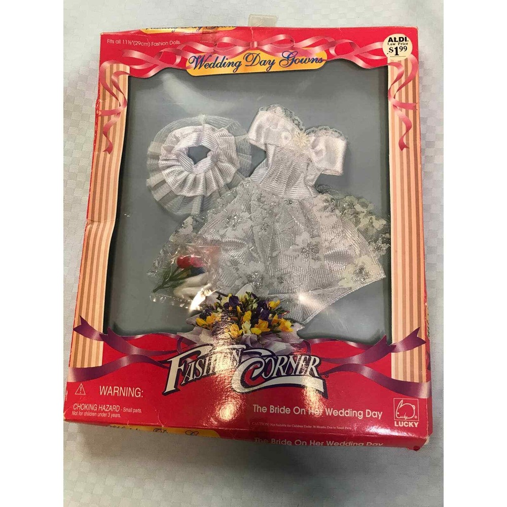 Lucky Fashion Corner 88125 Bride Wedding Doll Clothes